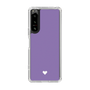 Slim Protection Case［ Original - Favorite Color Heart - Purple ］