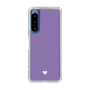 Slim Protection Case［ Original - Favorite Color Heart - Purple ］