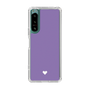 Slim Protection Case［ Original - Favorite Color Heart - Purple ］