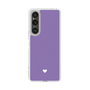 Slim Protection Case［ Original - Favorite Color Heart - Purple ］