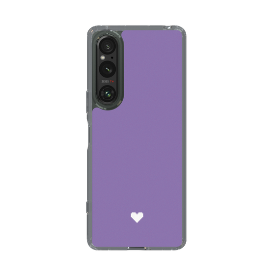 Slim Protection Case［ Original - Favorite Color Heart - Purple ］