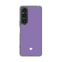 Slim Protection Case［ Original - Favorite Color Heart - Purple ］