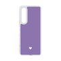Slim Protection Case［ Original - Favorite Color Heart - Purple ］