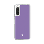 Slim Protection Case［ Original - Favorite Color Heart - Purple ］