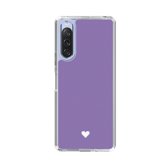 Slim Protection Case［ Original - Favorite Color Heart - Purple ］