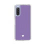 Slim Protection Case［ Original - Favorite Color Heart - Purple ］