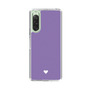 Slim Protection Case［ Original - Favorite Color Heart - Purple ］