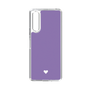 Slim Protection Case［ Original - Favorite Color Heart - Purple ］