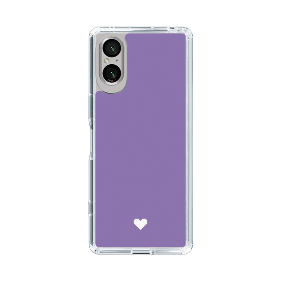 Slim Protection Case［ Original - Favorite Color Heart - Purple ］