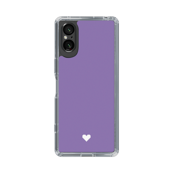 Slim Protection Case［ Original - Favorite Color Heart - Purple ］
