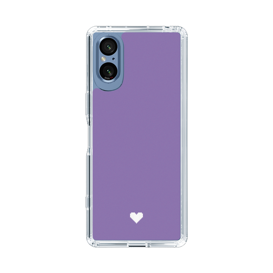 Slim Protection Case［ Original - Favorite Color Heart - Purple ］