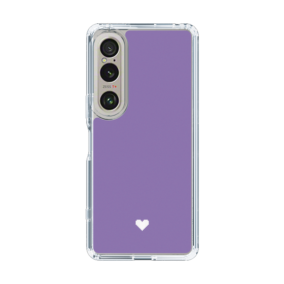 Slim Protection Case［ Original - Favorite Color Heart - Purple ］