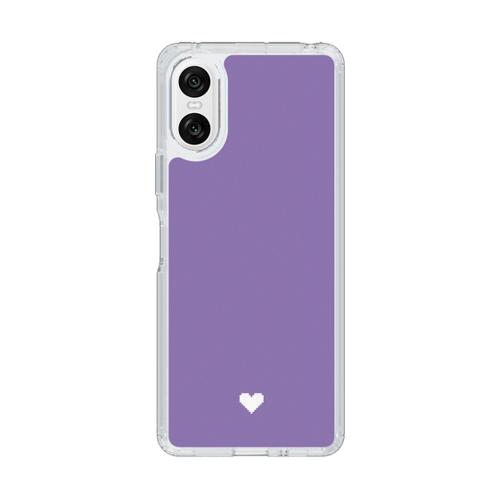 Slim Protection Case［ Original - Favorite Color Heart - Purple ］