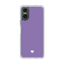 Slim Protection Case［ Original - Favorite Color Heart - Purple ］
