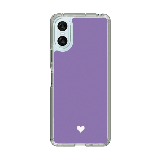Slim Protection Case［ Original - Favorite Color Heart - Purple ］