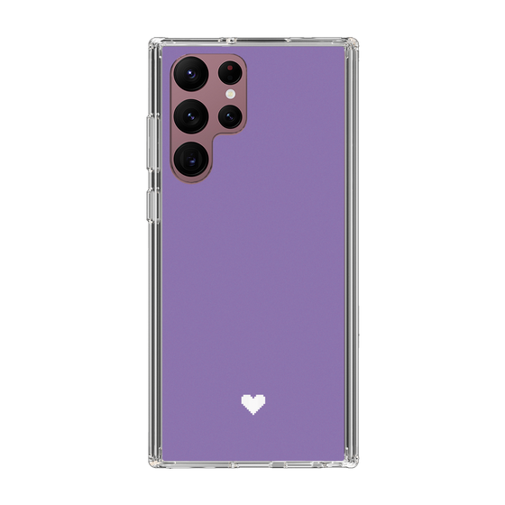 Slim Protection Case［ Original - Favorite Color Heart - Purple ］