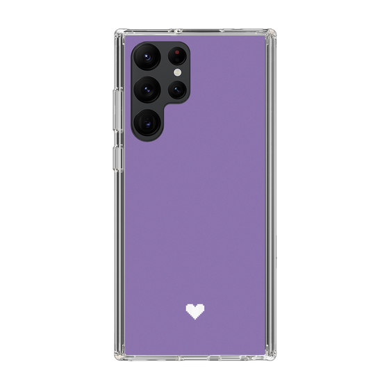 Slim Protection Case［ Original - Favorite Color Heart - Purple ］