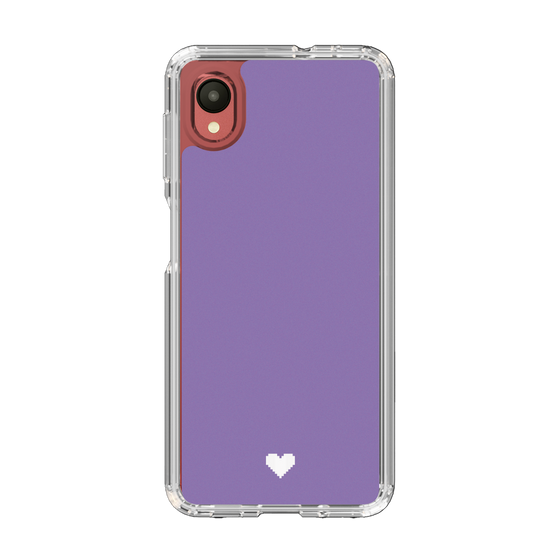 Slim Protection Case［ Original - Favorite Color Heart - Purple ］