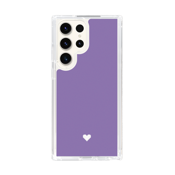 Slim Protection Case［ Original - Favorite Color Heart - Purple ］