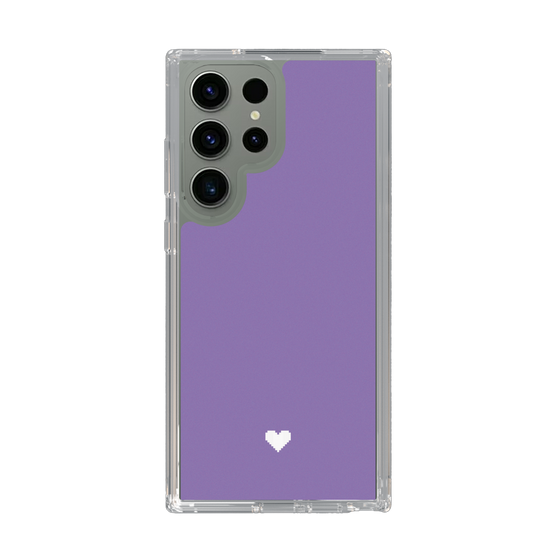 Slim Protection Case［ Original - Favorite Color Heart - Purple ］