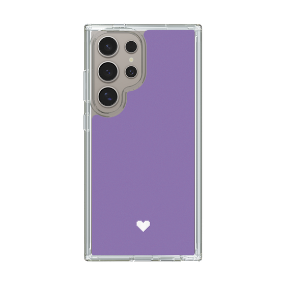 Slim Protection Case［ Original - Favorite Color Heart - Purple ］