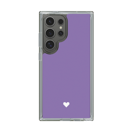 Slim Protection Case［ Original - Favorite Color Heart - Purple ］