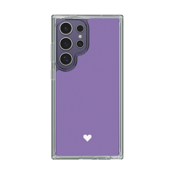 Slim Protection Case［ Original - Favorite Color Heart - Purple ］