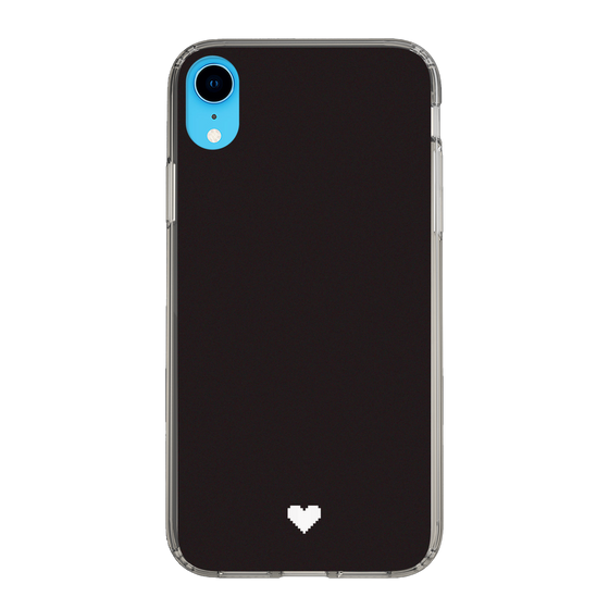 Slim Protection Case［ Original - Favorite Color Heart - Black ］