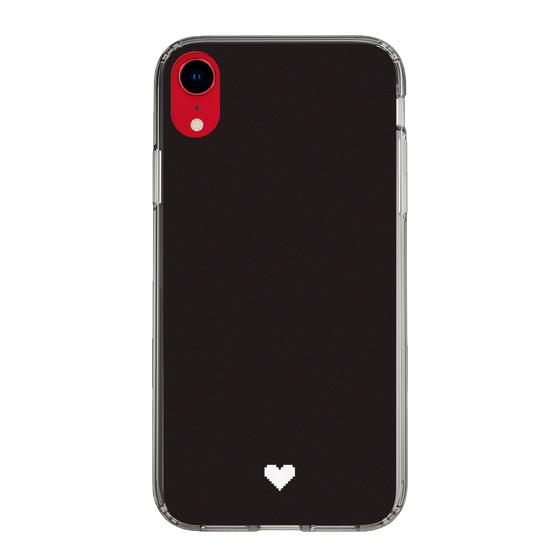Slim Protection Case［ Original - Favorite Color Heart - Black ］