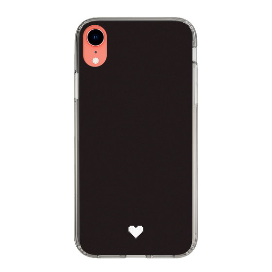 Slim Protection Case［ Original - Favorite Color Heart - Black ］