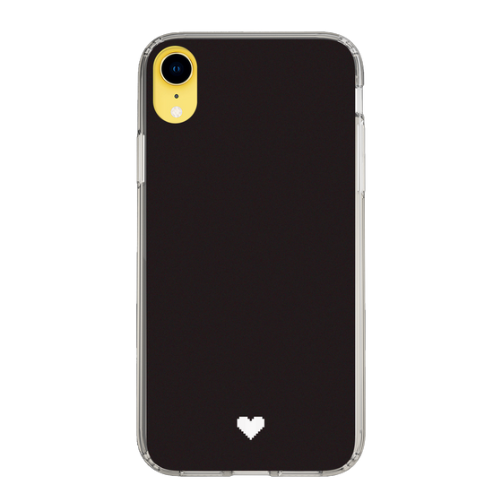 Slim Protection Case［ Original - Favorite Color Heart - Black ］