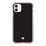 Slim Protection Case［ Original - Favorite Color Heart - Black ］