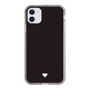 Slim Protection Case［ Original - Favorite Color Heart - Black ］