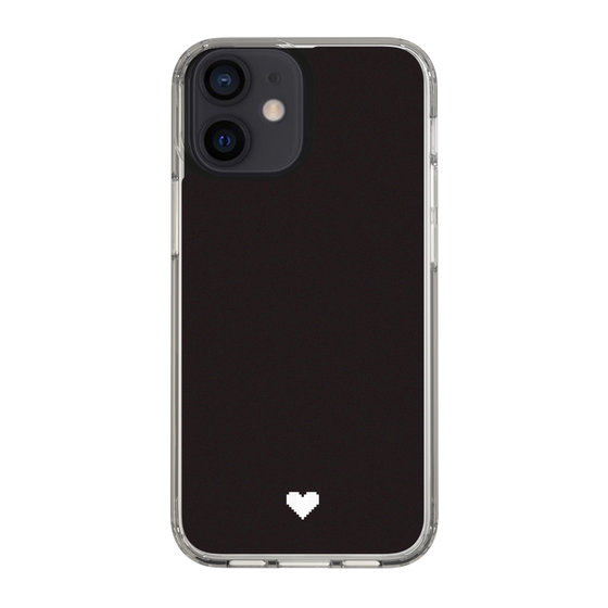 Slim Protection Case［ Original - Favorite Color Heart - Black ］