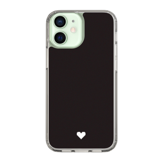 Slim Protection Case［ Original - Favorite Color Heart - Black ］