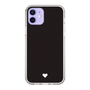 Slim Protection Case［ Original - Favorite Color Heart - Black ］