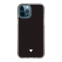 Slim Protection Case［ Original - Favorite Color Heart - Black ］