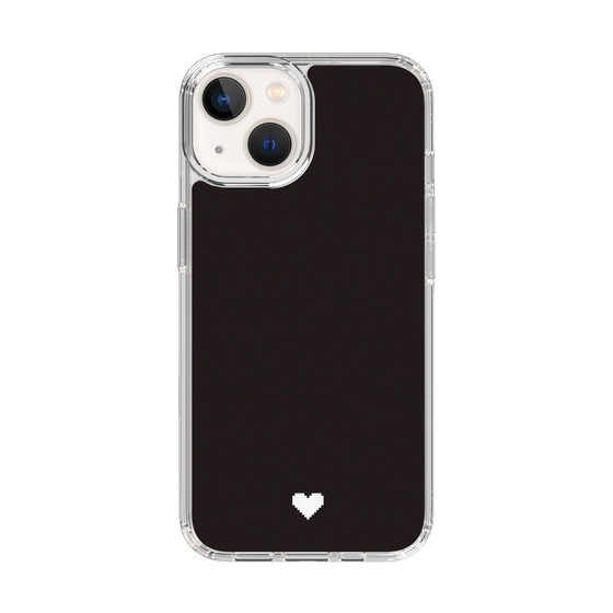 Slim Protection Case［ Original - Favorite Color Heart - Black ］