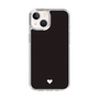 Slim Protection Case［ Original - Favorite Color Heart - Black ］