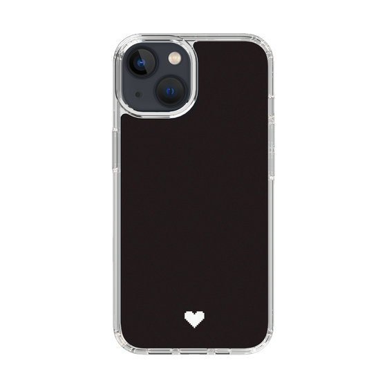 Slim Protection Case［ Original - Favorite Color Heart - Black ］