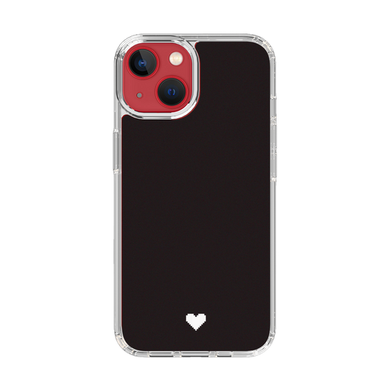 Slim Protection Case［ Original - Favorite Color Heart - Black ］