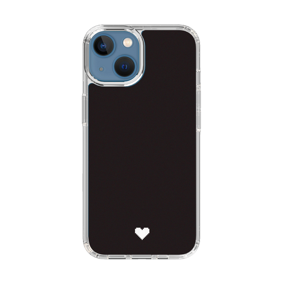 Slim Protection Case［ Original - Favorite Color Heart - Black ］