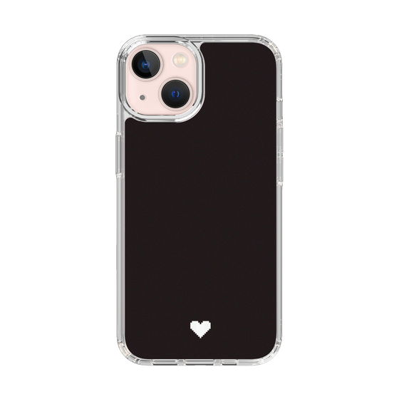 Slim Protection Case［ Original - Favorite Color Heart - Black ］