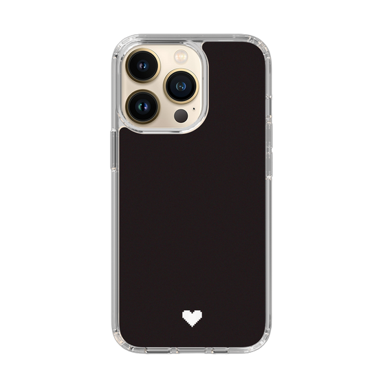 Slim Protection Case［ Original - Favorite Color Heart - Black ］