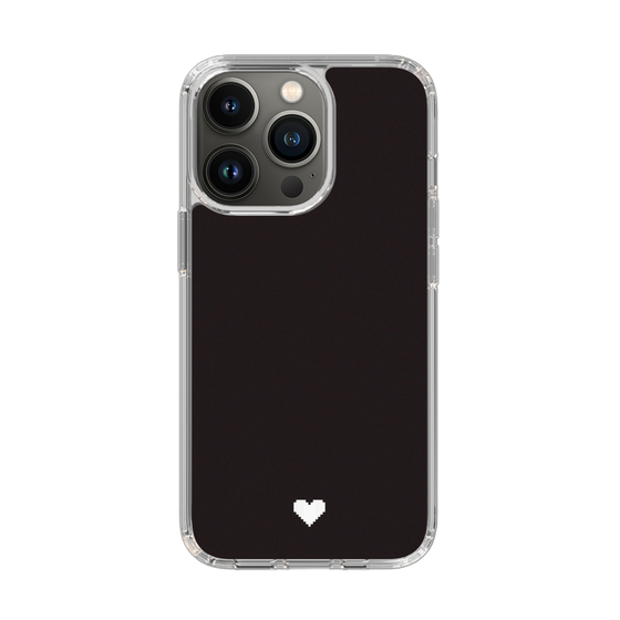 Slim Protection Case［ Original - Favorite Color Heart - Black ］
