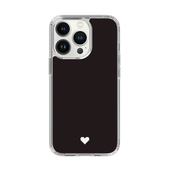 Slim Protection Case［ Original - Favorite Color Heart - Black ］