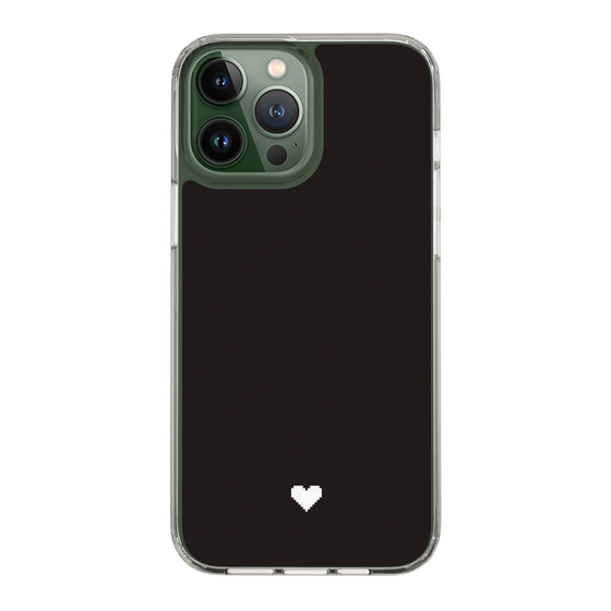 Slim Protection Case［ Original - Favorite Color Heart - Black ］