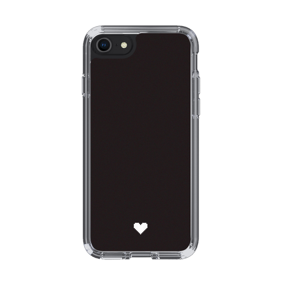 Slim Protection Case［ Original - Favorite Color Heart - Black ］