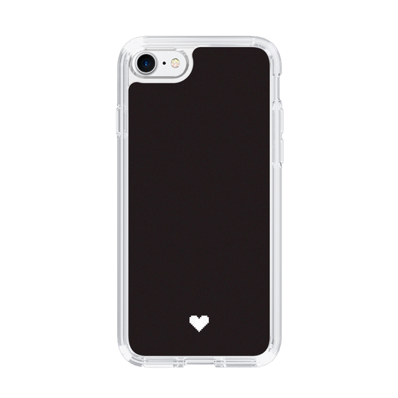Slim Protection Case［ Original - Favorite Color Heart - Black ］