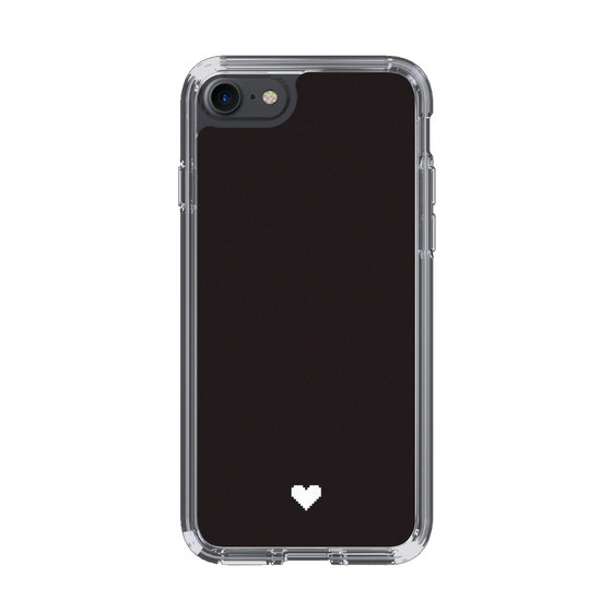 Slim Protection Case［ Original - Favorite Color Heart - Black ］